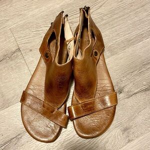 Bed Stu Brown Leather Sandals